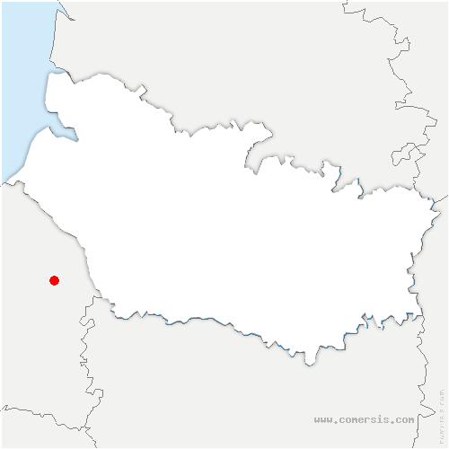 carte de localisation de Chambors