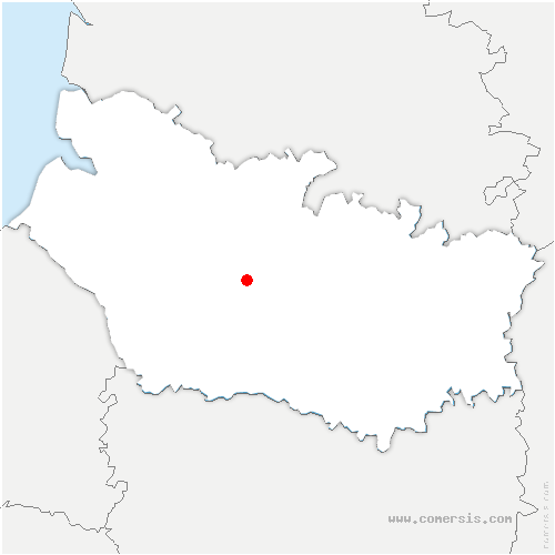 carte de localisation de Chaussée-Tirancourt