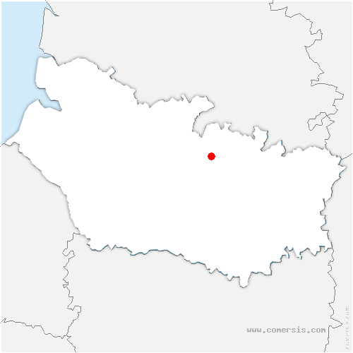 carte de localisation de Contay