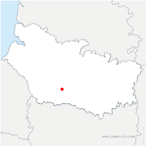 carte de localisation de Creuse
