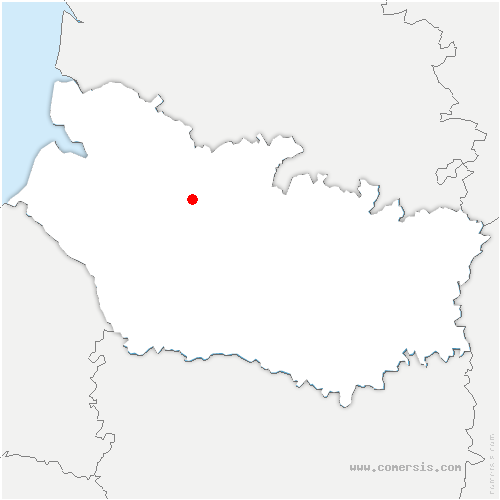 carte de localisation de Domart-en-Ponthieu