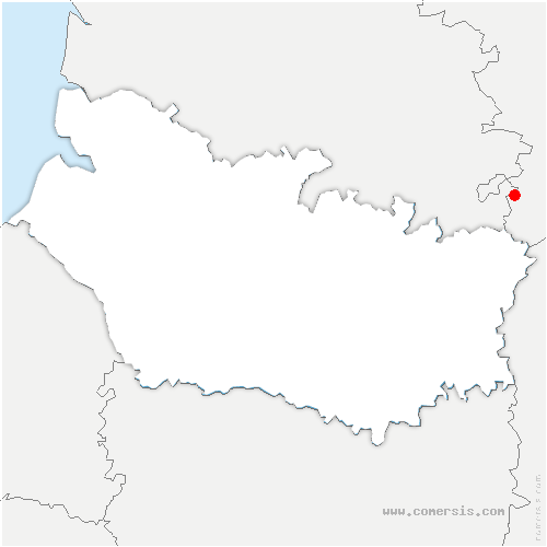 carte de localisation d'Ellecourt