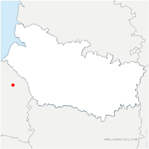 carte de localisation d'Éragny-sur-Epte