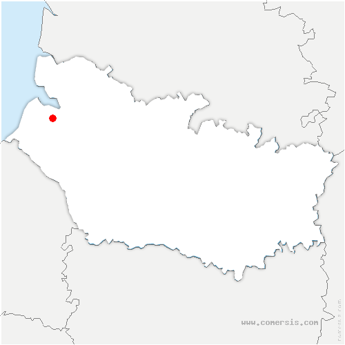 carte de localisation de Estrébœuf
