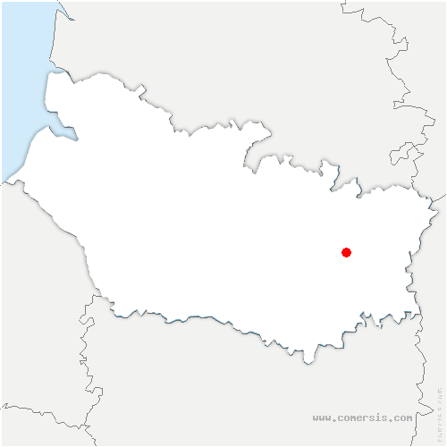 carte de localisation de Estrées-Deniécourt
