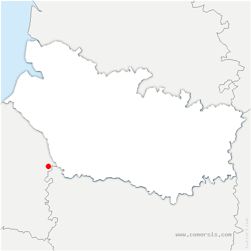 carte de localisation de Fay-les-Étangs