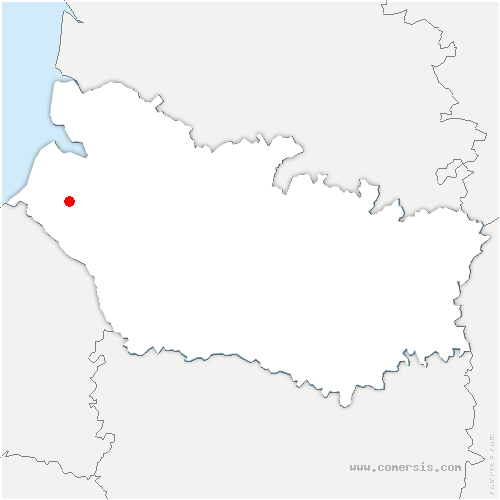 carte de localisation de Feuquières-en-Vimeu