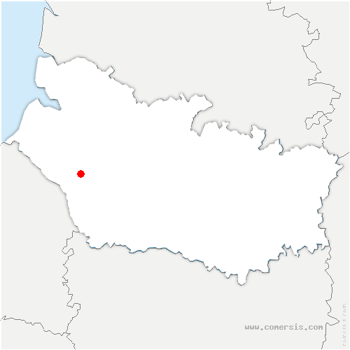 carte de localisation de Forceville-en-Vimeu