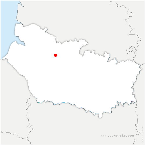 carte de localisation de Franqueville