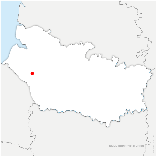 carte de localisation de Fresnes-Tilloloy