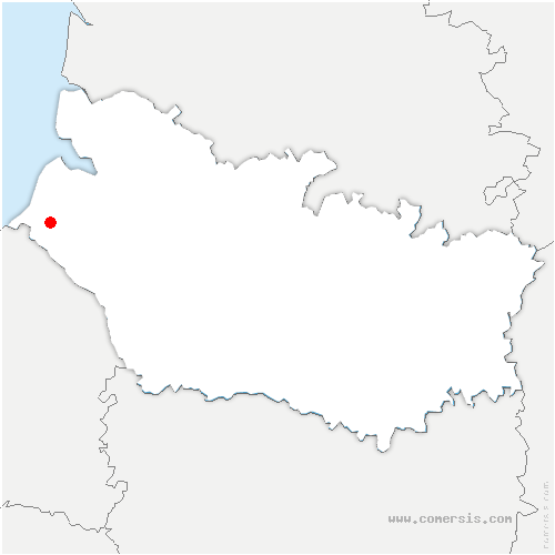 carte de localisation de Friville-Escarbotin