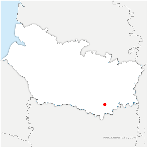 carte de localisation de Guerbigny