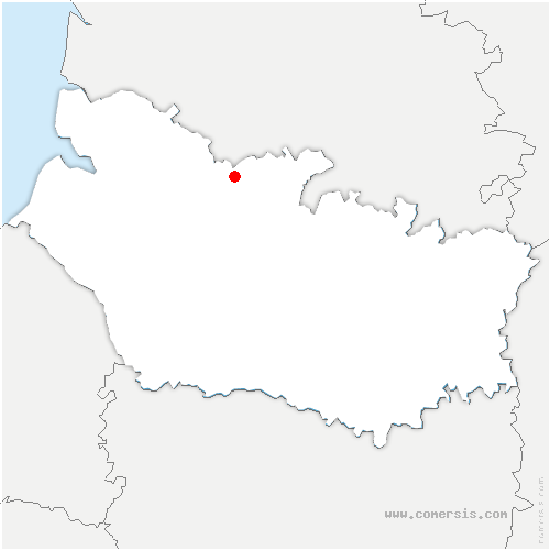 carte de localisation d'Heuzecourt