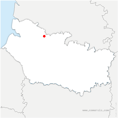 carte de localisation de Hiermont