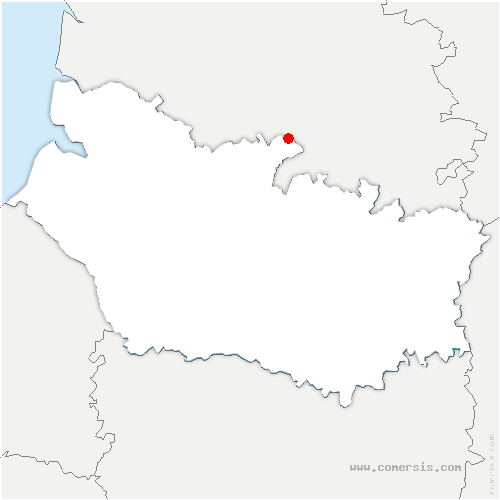 carte de localisation d'Humbercourt