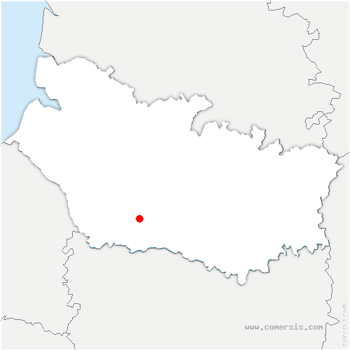 carte de localisation de Lachapelle-Saint-Pierre