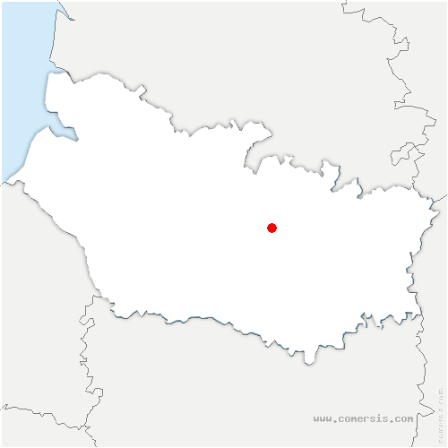 carte de localisation de Lahoussoye