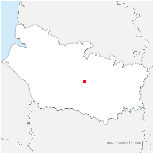 carte de localisation de Lamotte-Brebière