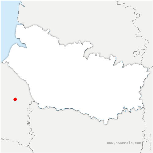 carte de localisation de Lattainville