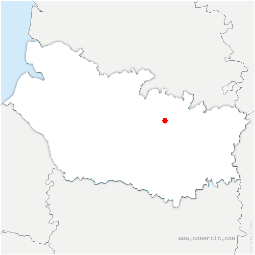 carte de localisation de Laviéville