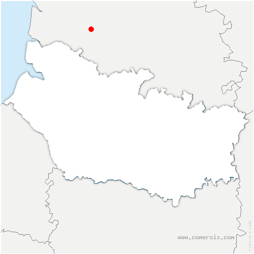 carte de localisation de Levergies