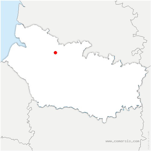 carte de localisation de Mesnil-Domqueur