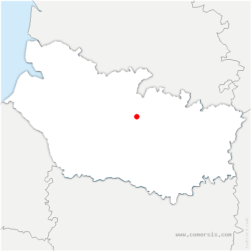 carte de localisation de Molliens-au-Bois