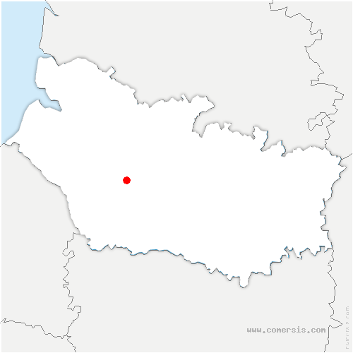 carte de localisation de Montreuil-sur-Thérain