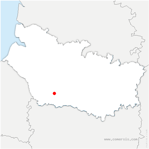 carte de localisation de Mortefontaine-en-Thelle