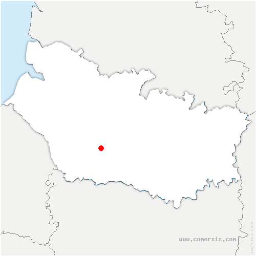 carte de localisation de Mouchy-le-Châtel