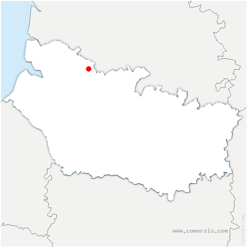 carte de localisation de Neuilly-le-Dien