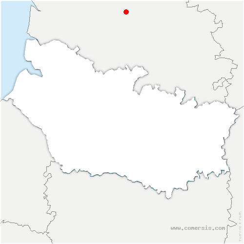 carte de localisation d'Oisy