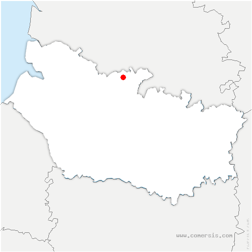 carte de localisation de Outrebois