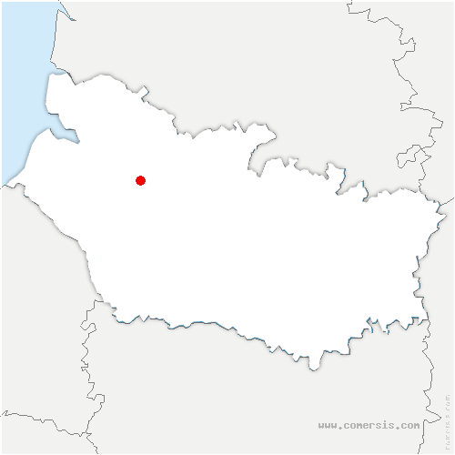 carte de localisation de Pont-Remy