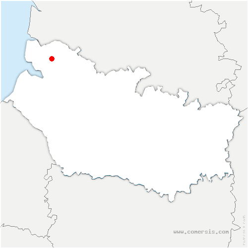 carte de localisation de Regnière-Écluse