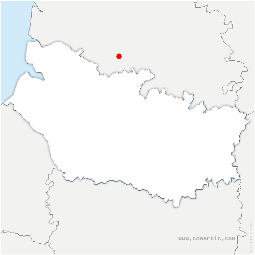 carte de localisation de Ribemont