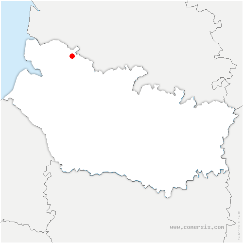 carte de localisation de Roupy