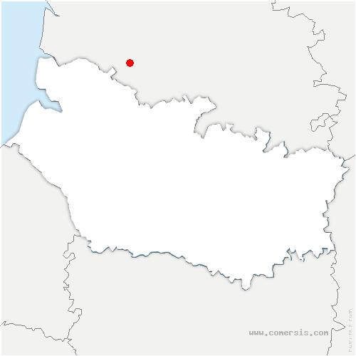 carte de localisation de Rouvroy