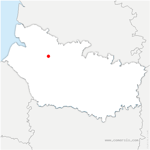 carte de localisation de Saint-Riquier