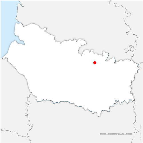 carte de localisation de Senlis-le-Sec