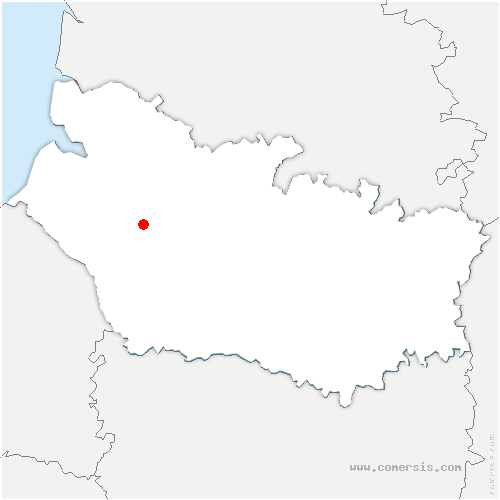 carte de localisation de Sorel-en-Vimeu