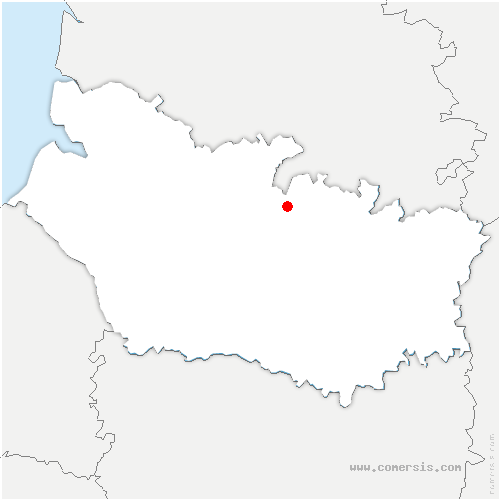 carte de localisation de Toutencourt