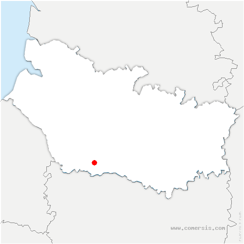 carte de localisation de Velennes