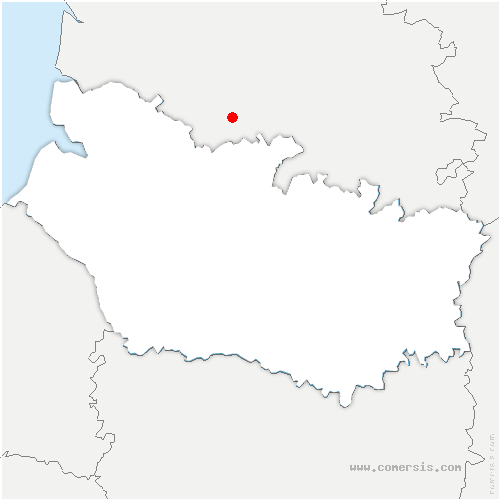 carte de localisation de Villers-le-Sec