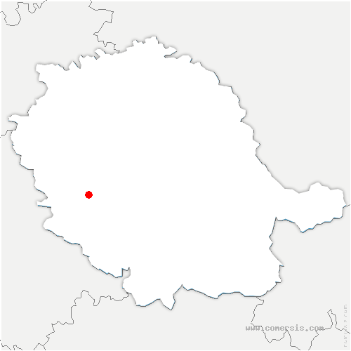 carte de localisation de Ambres