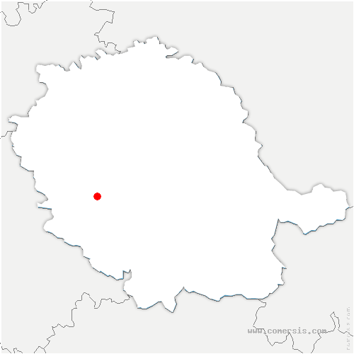 carte de localisation d'Aurignac