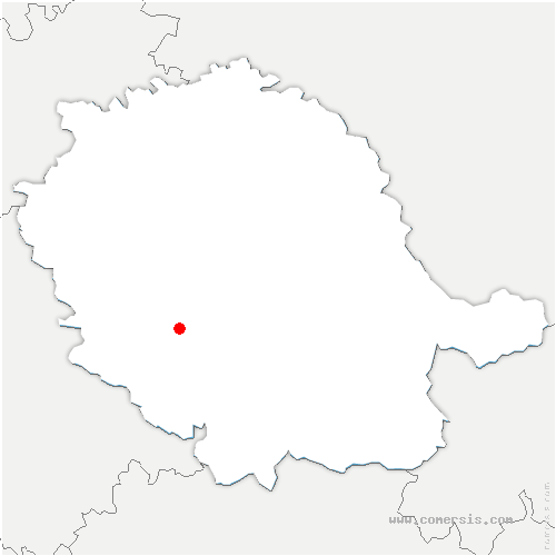 carte de localisation d'Auzas