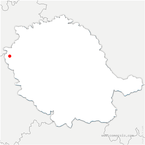 carte de localisation de Beauvais-sur-Tescou