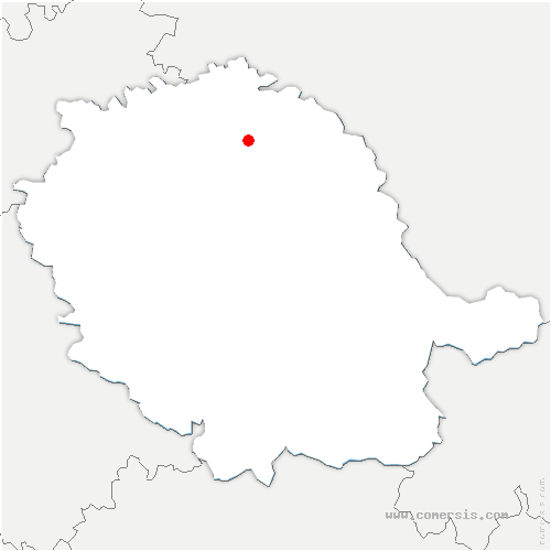 carte de localisation de Blaye-les-Mines