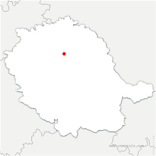 carte de localisation des Bordes-sur-Arize